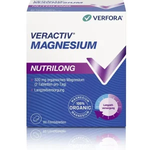 Veractiv Magnesium Nutrilong (60 Filmtabletten) Preis Gesenkt