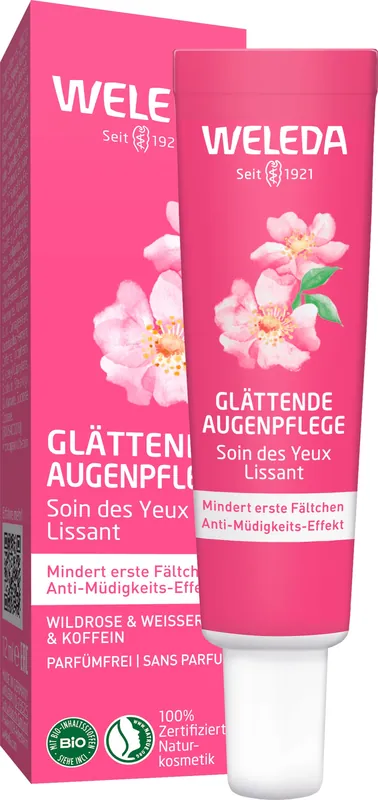 Neue Kollektion Weleda Glättende Augenpflege Wildrose & Weisser Tee (12 ml)