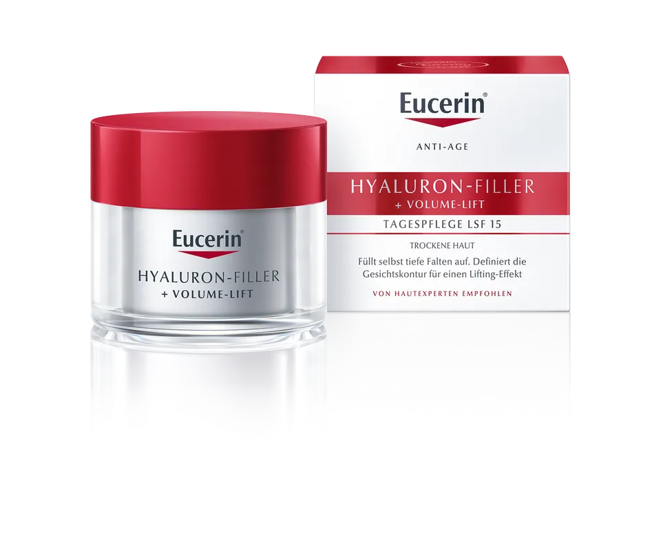 Eucerin Hyaluron-Filler + Volume Lift Tag trockene Haut (50 ml) Heißes Angebot
