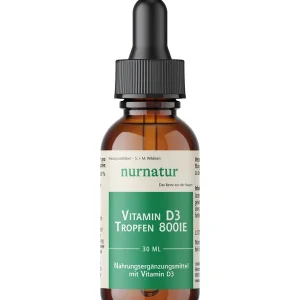 Preisknaller Naturafit nurnatur Vitamin D3 Tropfen 800IE (30 ml)