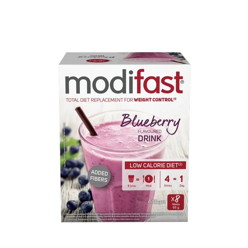 Heißes Angebot Modifast Drink (8 Portionen Joghurt Heidelbeere)