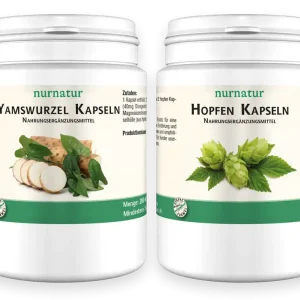 Erfolgspaket (Hopfen + Yamswurzel Kapseln) (Je 200 Kapseln) Ausverkauf