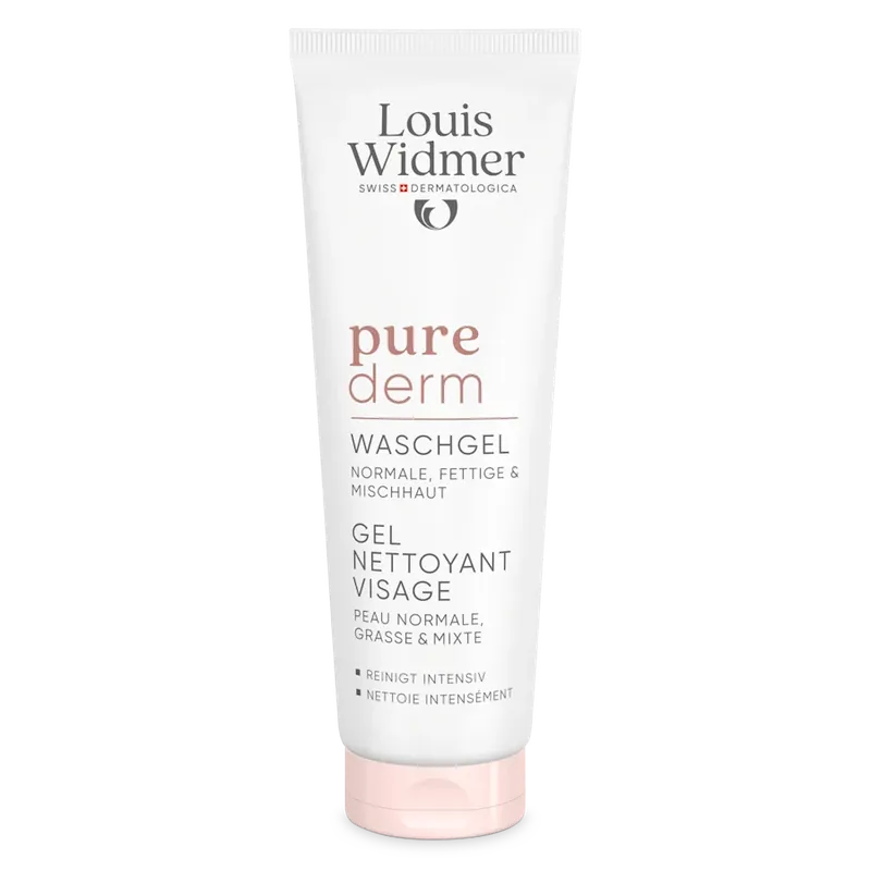 Markenprodukt WIDMER Purederm Waschgel (125 ml mit Parfum)