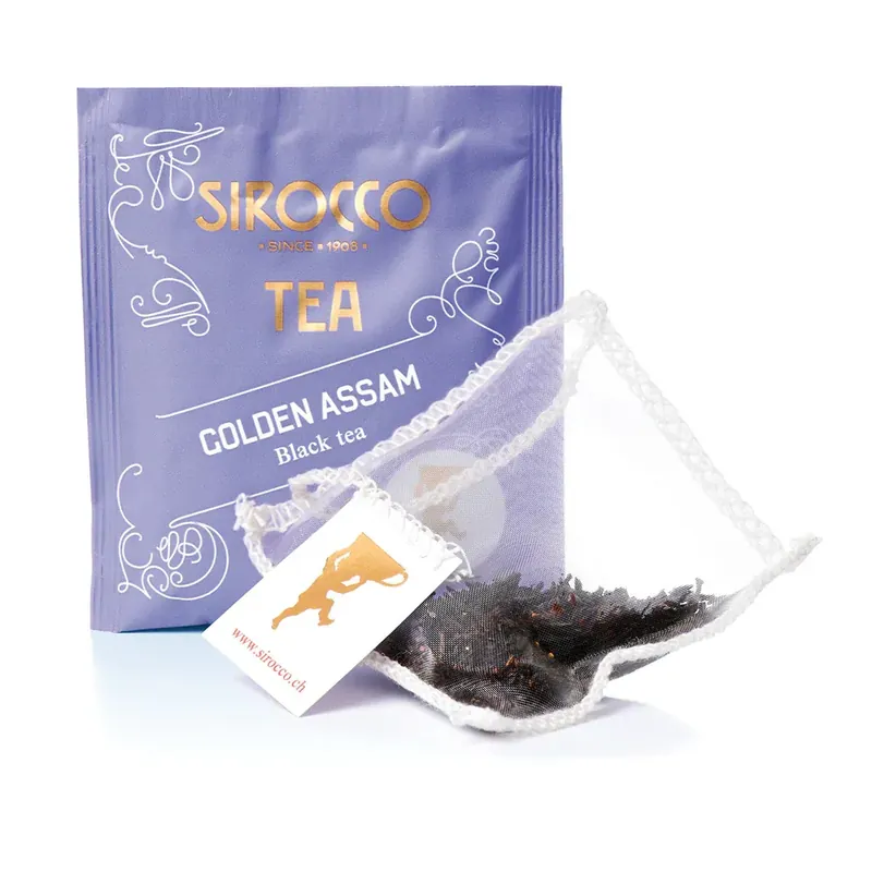 Sirocco Golden Assam in Bio-Sachets (20 Teebeutel) Heißes Angebot