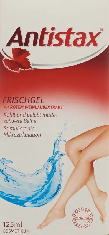 Geprüft Antistax FrischGel mit Extra-Kühleffekt (125 ml)
