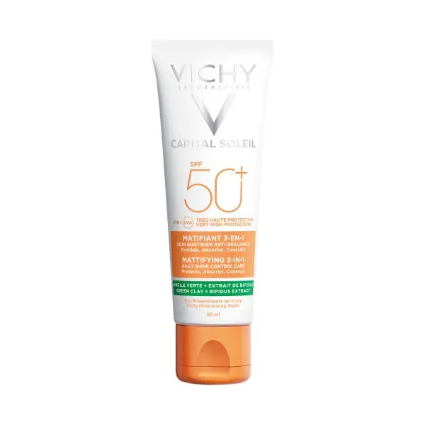 VICHY Capital Soleil Mattierende 3-in-1 Pflege LSF 50+ (50 ml) Aktuell