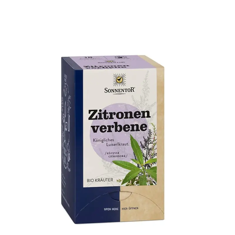 Sonnentor Zitronenverbene / Eisenkraut (18 Btl.) Neu Im Sortiment