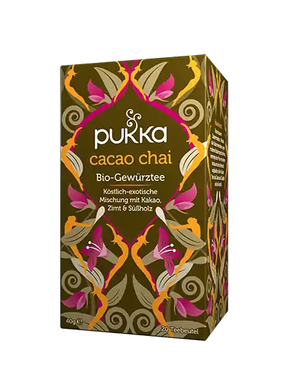 Pukka Tee Cacao Chai Tee (20 Btl.) Echt