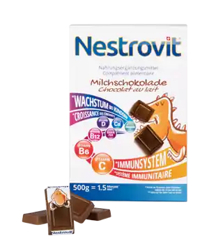 Neu Im Sortiment Nestrovit Milch Schokolade (500g)