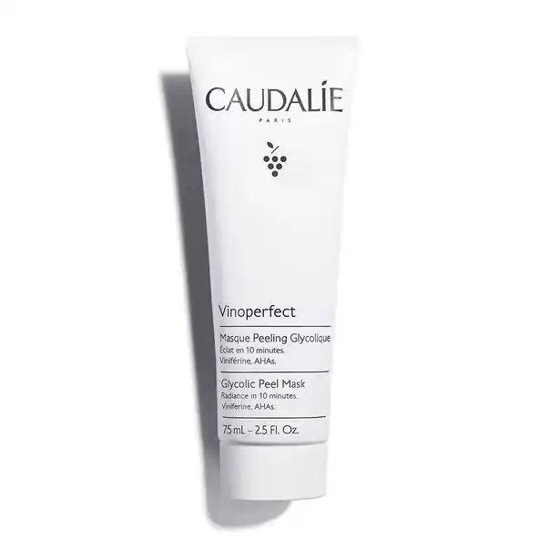 Echt Caudalie Vinoperfect Peeling-Maske mit Glykolsäure (75 ml)