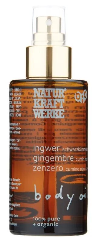 Begrenztes Angebot Naturkraftwerke Body Oil Ingwer Schwarzkümmel Sesam (100 ml)