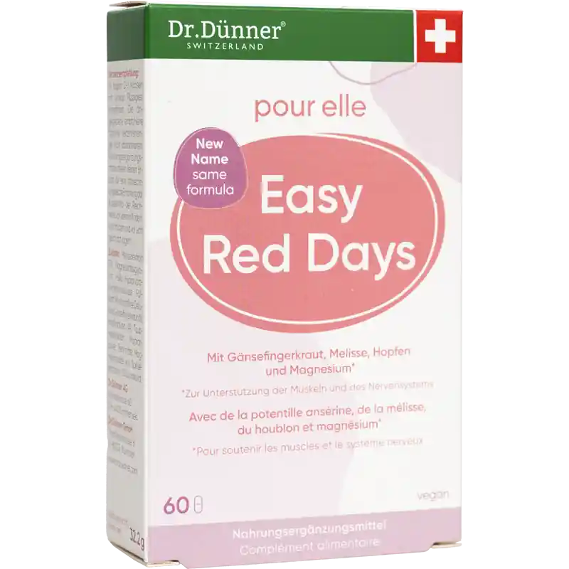 Dr. Dünner Easy red Days (60 Kapseln) Mega-Angebot