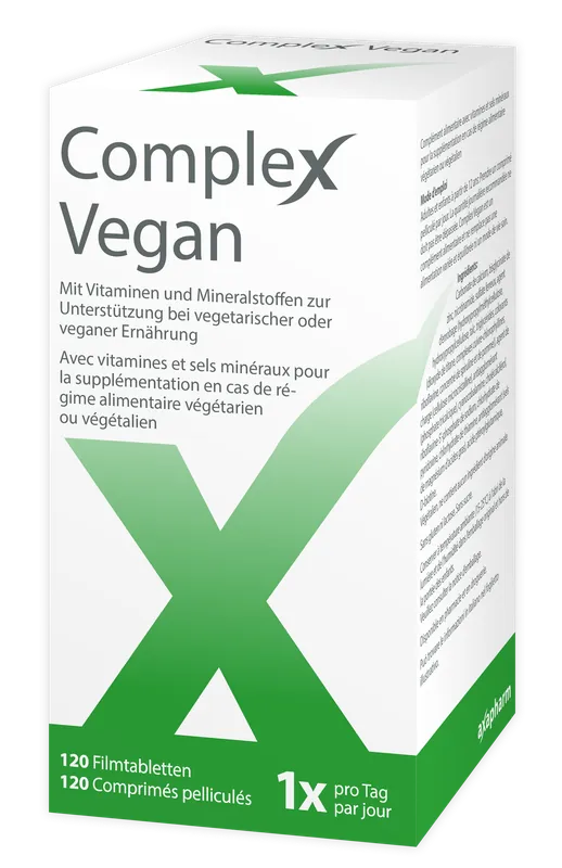Complex Vegan Filmtabletten (120 Tabletten) Neu