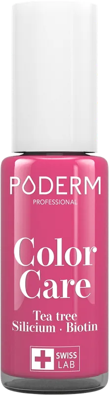 PODERM Nagellack Color Care (599 Himbeerrosa) Finale Aktion