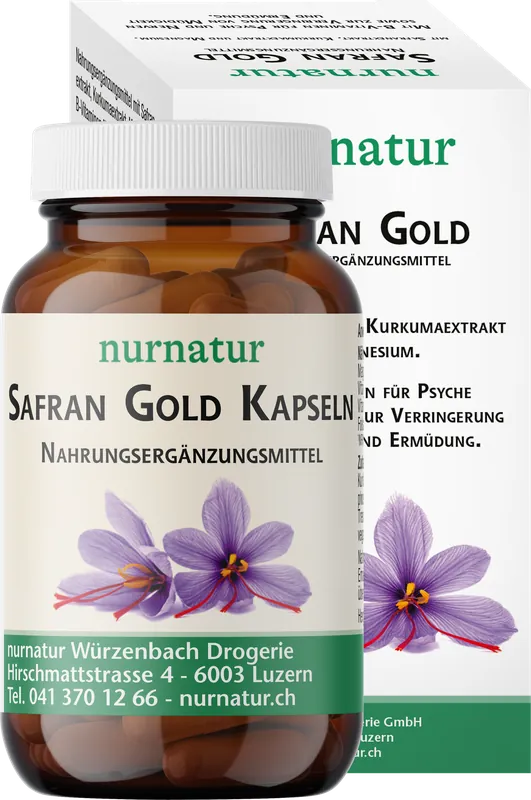 Safran Gold Kapseln (30 Kapseln) Solange Der Vorrat Reicht