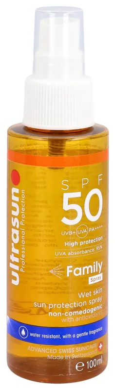 Echt Ultrasun Family Wet Skin Spray SPF50 (100 ml)