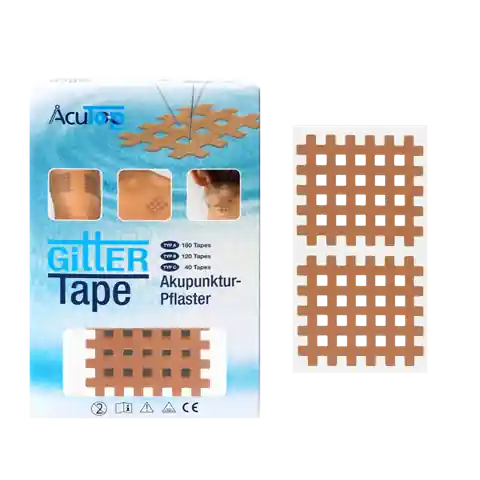 Preisreduziert AcuTop Gittertape (2.5x2.0cm Typ A beige 180 Stk)