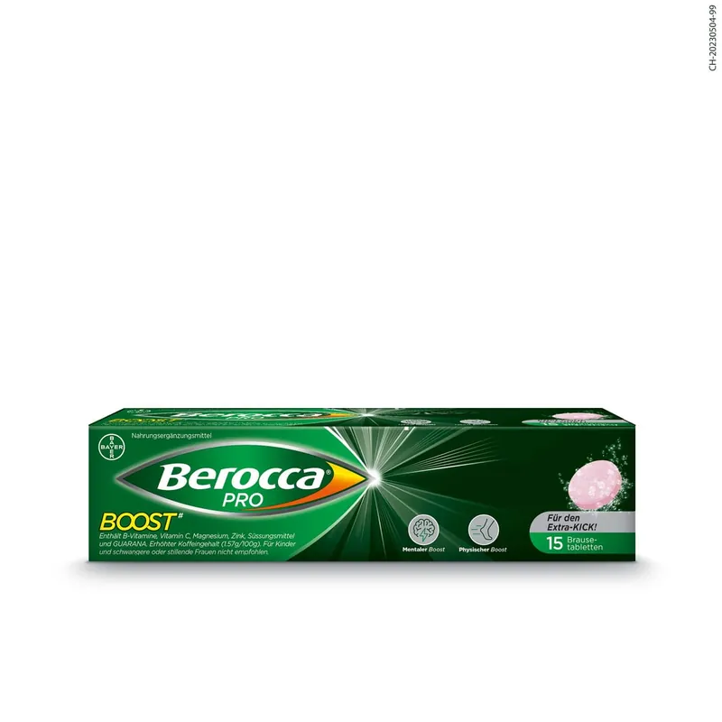 Markenprodukt Berocca Pro Boost (15 Brausetabletten)