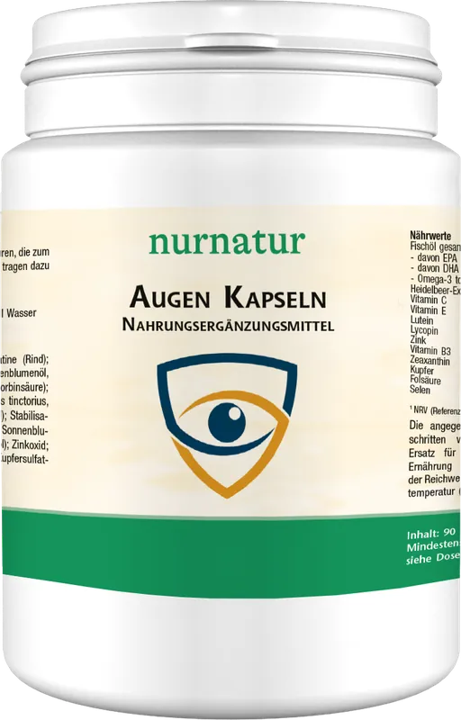 Garantierte Lieferung Augen Kapseln (90 Kapseln)