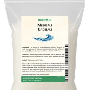 Bestseller Meersalz Badesalz (1 kg)