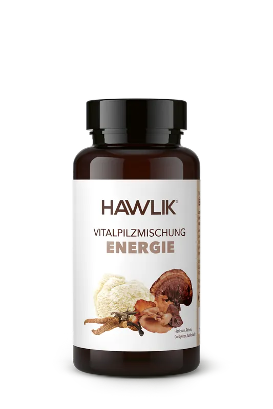 Neu Hawlik Vitalpilzmischung Energie (90 Kapseln)