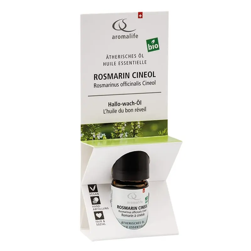 Bestpreis Aromalife TOP Rosmarin Cineol ätherisches Öl Bio (5 ml)