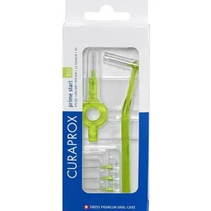 Kracherpreis Curaprox Interdentalbürsten CPS prime 011 (5 Stück CPS 011 + Halter UHS 409 und UHS 470)