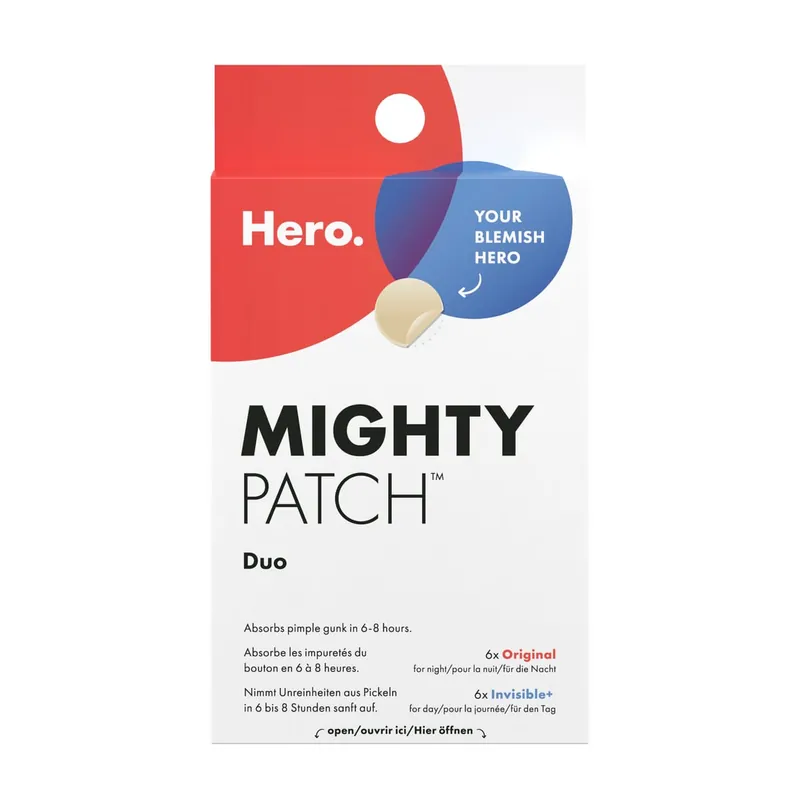 HERO Mighty Patch (6x Invisible, 6x Original) Schneller Versand