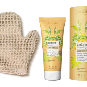 FARFALLA Duschpeeling-Set Mandarine (Set) Garantierte Lieferung