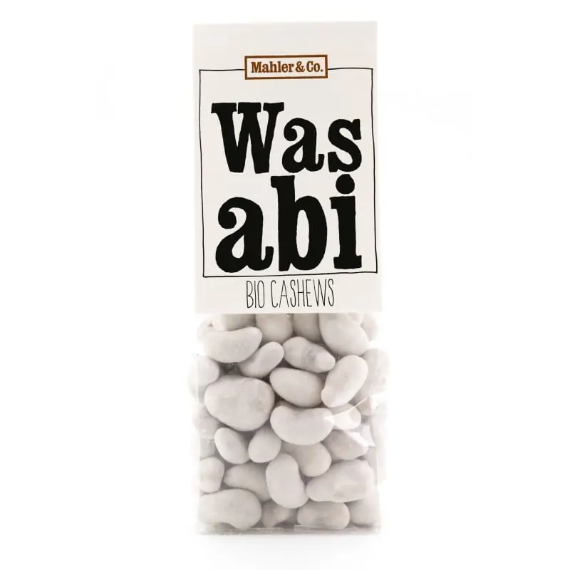 Rabatt Mahler & Co. Bio Cashews Wasabi (140g)