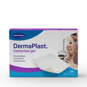 DermaPlast Compress Gel (5 x 7.5cm, 20 Stk.) Finale Aktion