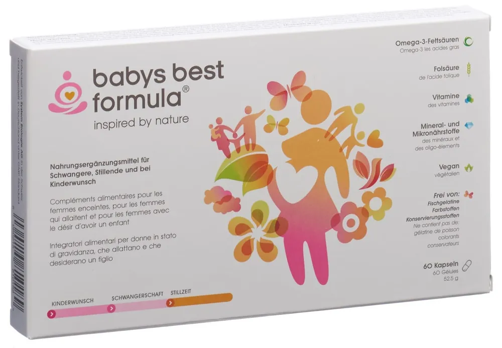 Sichere Zahlung Babys Best Formula (60 Kapseln)