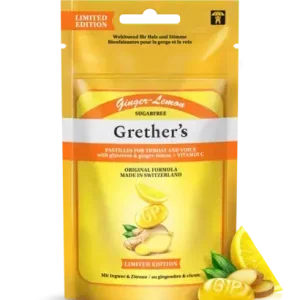 Grethers Ginger Lemon Vitamin C Past o Z (75 Gramm) Heißes Angebot