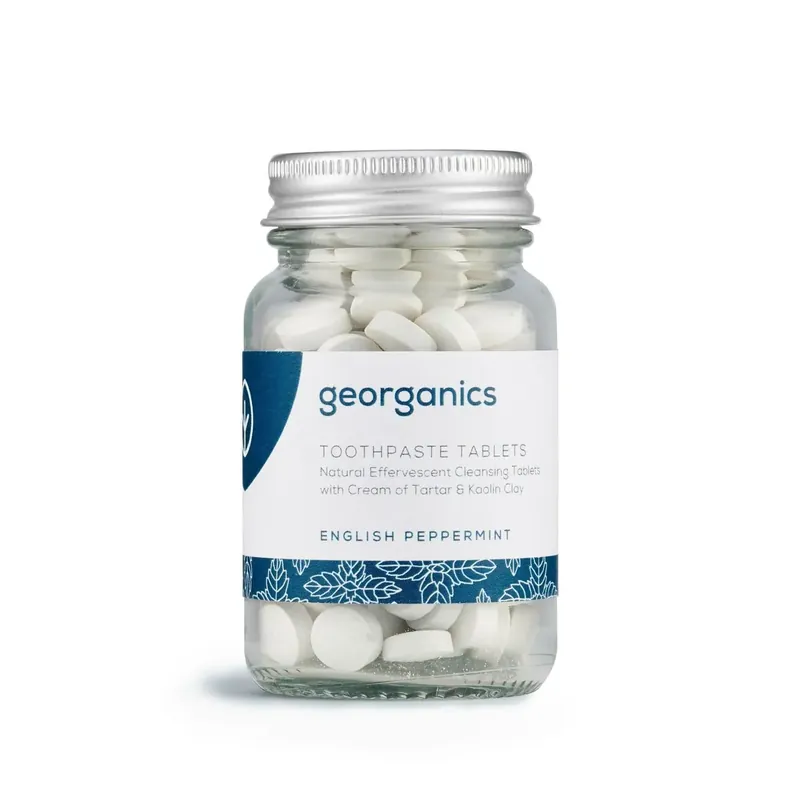 Georganics Mineral Toothtablets Peppermint (120 Stück) Saisonangebot