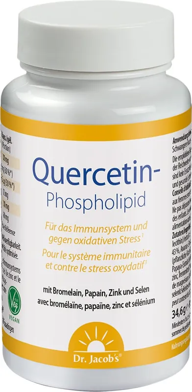 DR. JACOB‘S Quercetin-Phospholipid (60 Kapseln) Top-Preis