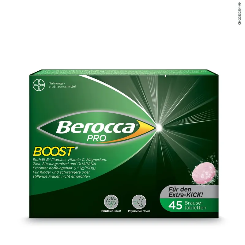 Direkt Vom Hersteller Berocca Pro Boost (45 Brausetabletten)
