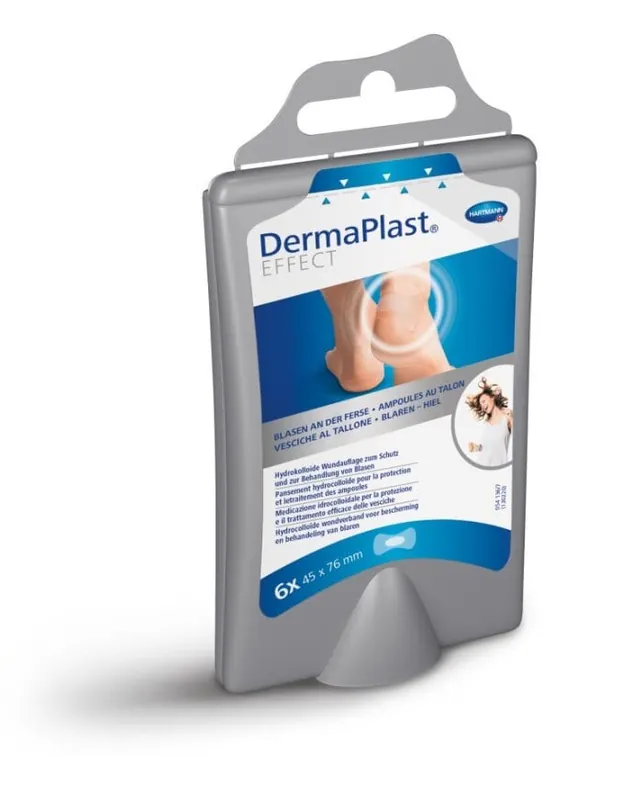 Sichere Zahlung DermaPlast Effect Blasenpflaster (6 Stk. 7.5 x 4.5 cm Ferse)