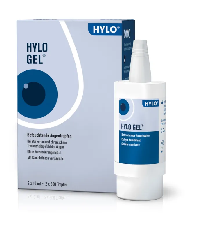 Hylo Gel Augentropfen (2 x 10 ml) Bestseller