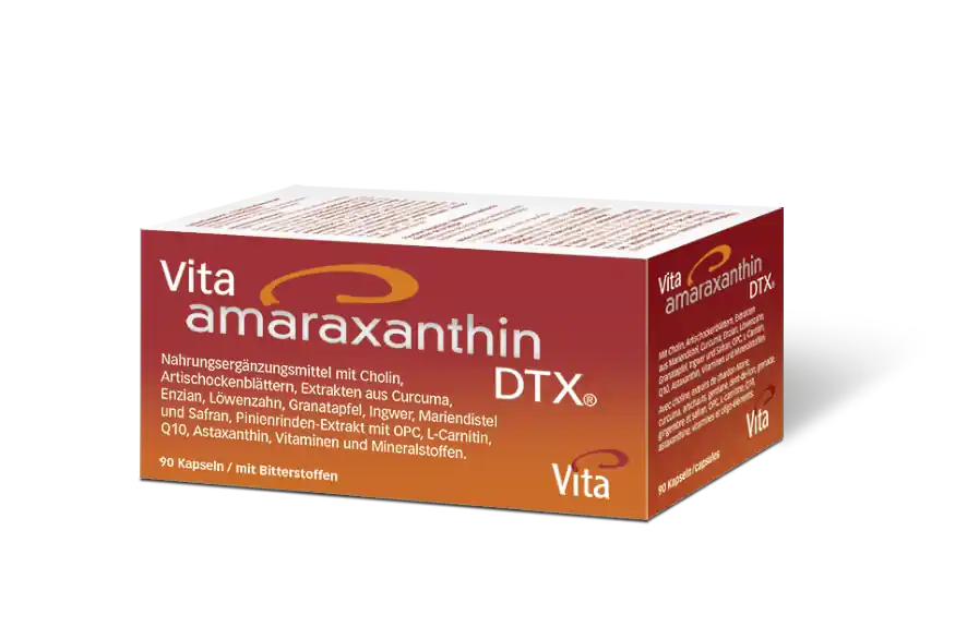Begrenztes Angebot Vita Amaraxanthin DTX (90 Kapseln)