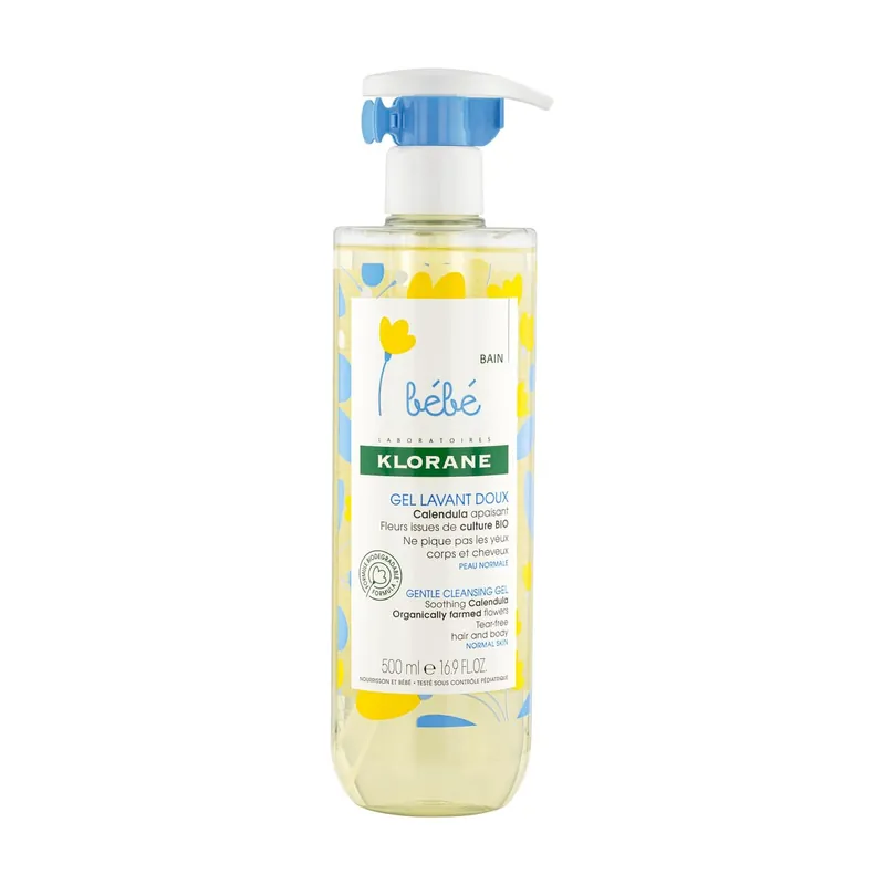 Klorane Bébé Sanftes Reinigungsgel (500 ml) Meistverkauft