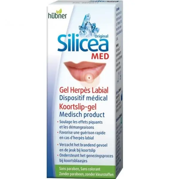 Abverkauf Hübner Silicea Lippenherpes (2 g)