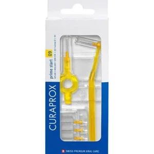 Curaprox Interdentalbürsten CPS prime 09 (5 Stk. CPS 09 + Halter UHS 409 und UHS 470) Sale