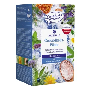 Dresdner Essenz Gesundheitsbäder-Set (5x 60 Gramm) Versand Am Gleichen Tag