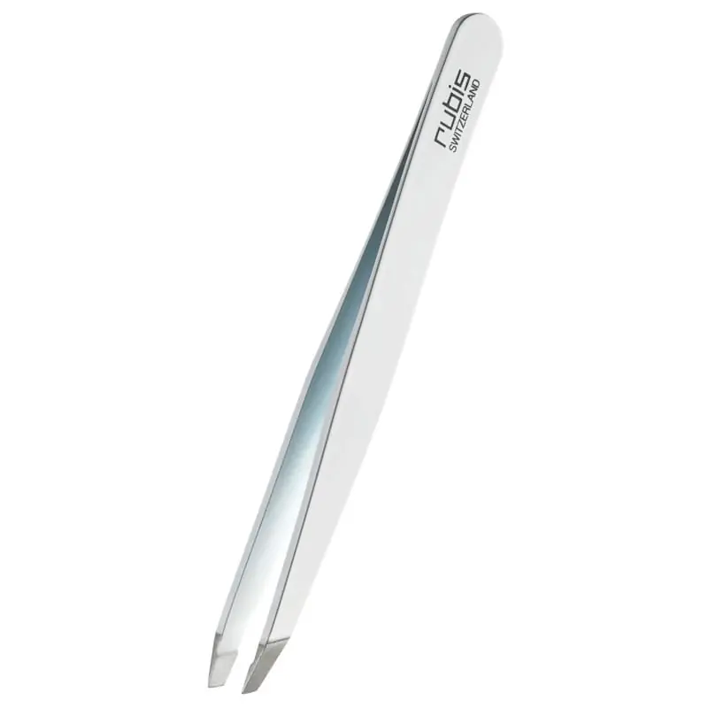 RUBIS Pinzette schräg Inox (Weiss) Beliebt