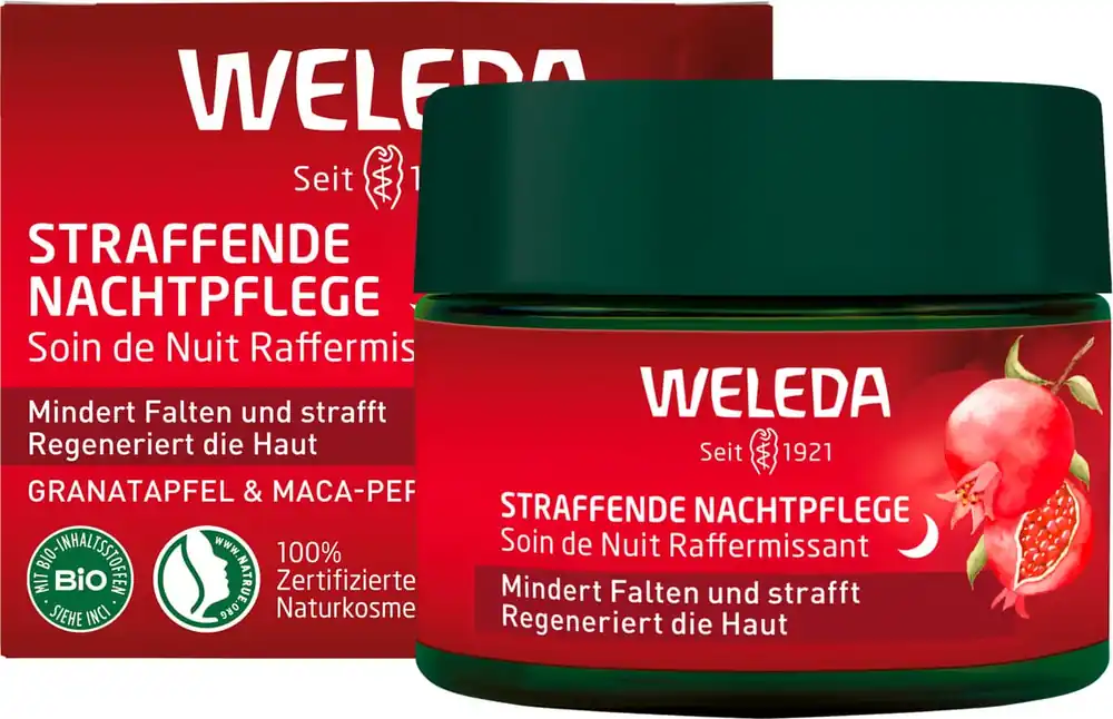 Weleda Straffende Nachtpflege Granatapfel & Maca-Peptide (40 ml) Top-Preis
