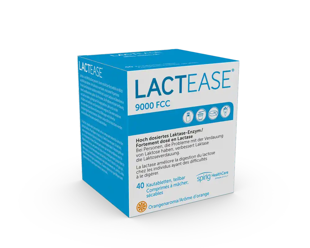 Lactease (40 Kautabletten 9000 FCC) Mega-Angebot