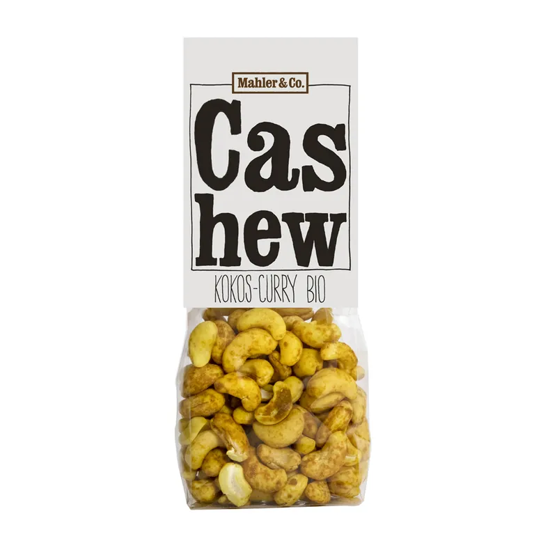 Mahler & Co. Bio Cashews gewürzt Kokos-Curry (140 g) Heißes Angebot