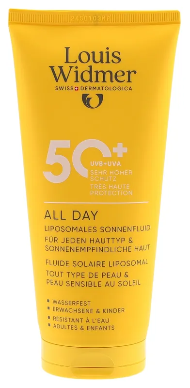 Kracherpreis WIDMER All Day LSF50+ (200 ml mit Parfum)
