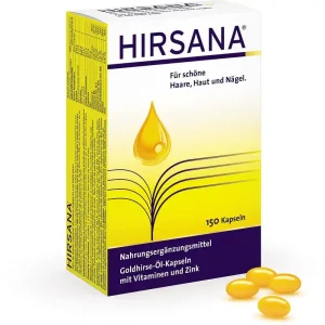 Hirsana Goldhirse Öl Kapseln (150 Kapseln) Expressversand