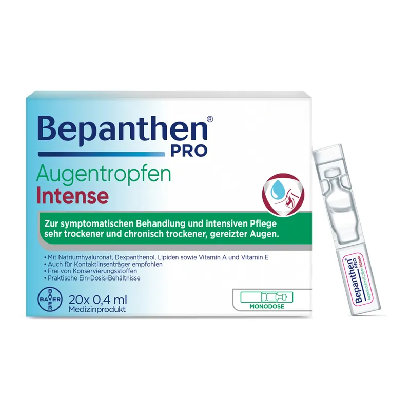 Bepanthen PRO Augentropfen Intense (0.4 ml) Sofort Bestellen